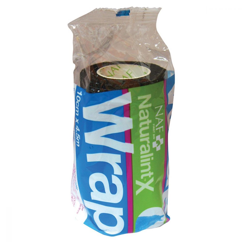 NAF Wrap 10cm x 4.5m Black