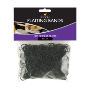 Lincoln Plaiting Bands - Black