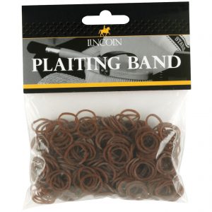 Lincoln Plaiting Bands - Brown