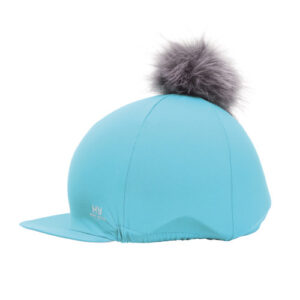 Hy Sport Active Hat Silk with Interchangeable Pom Pom - Sky Blue