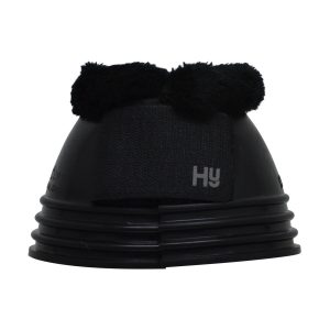 Hy Equestrian Ringed Fleece Topped Over Reach Boots