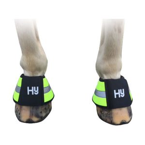 Hy Equestrian Reflective Over Reach Boots