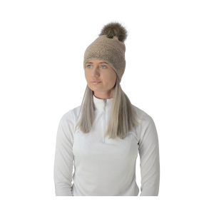 Hy Eqestrian Two Toned Alaska Bobble Hat