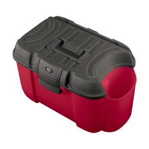 Plastica Panaro Tack Box -Large - Red/Grey