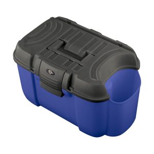 Plastica Panaro Tack Box -Large - Blue/Grey