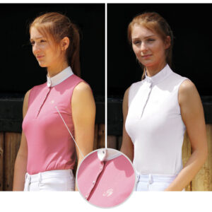 Hy Equestrian Sleeveless Show Shirt -Sophia
