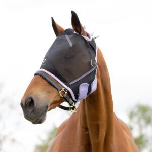 Mesh Half Mask without Ears by Hy Equestrian