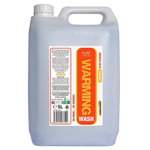 NAF Warming Wash 5 Litre