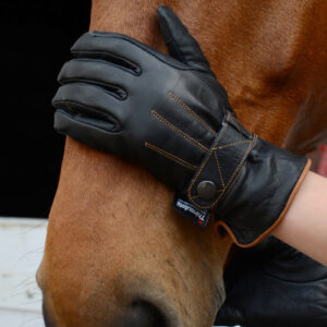 Hy Equestrian Thinsulate™ Leather Winter Riding Gloves
