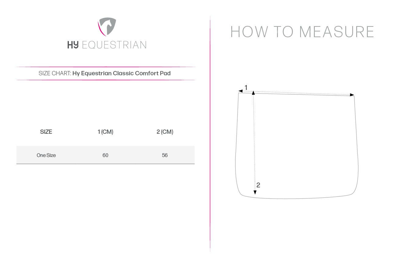 Hy Equestrian Classic Comfort Pad - Image 6