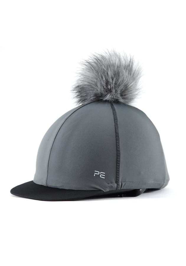 Premier Jersey Hat with Faux Fur Pom - Equestrian