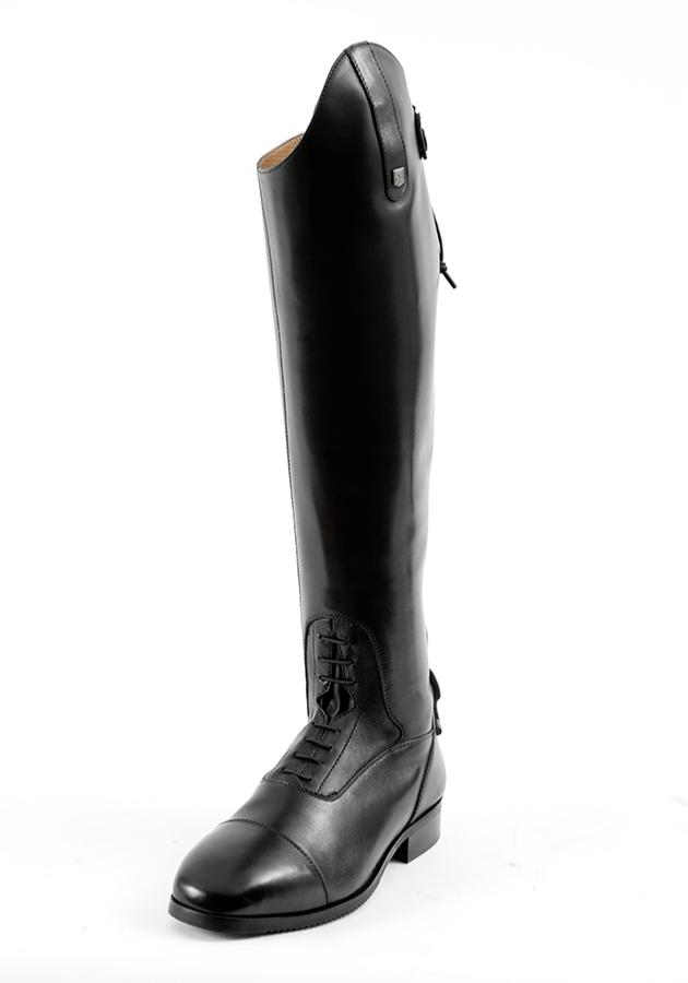 King Riding Boots Comet Leather Boots Grain Leather Black NEW * 