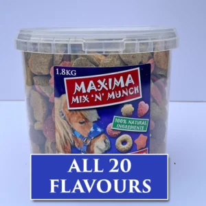 Maxima Mix 'n' Munch Horse Treats Selection Bucket