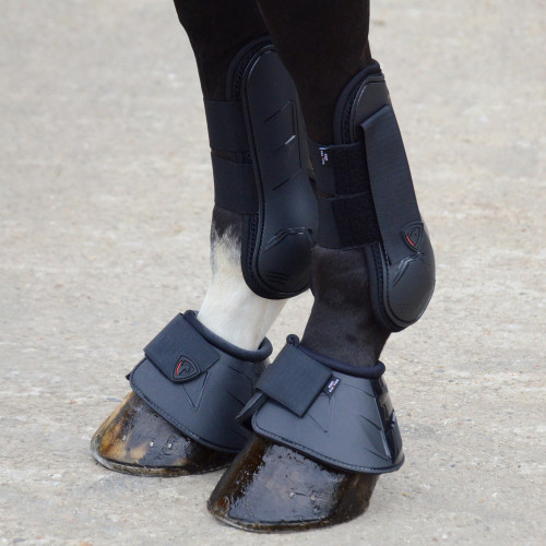 Hy Equestrian Armoured Guard Pro Reaction Over Reach Boots - Manor ...