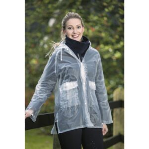 HKM Rain Coat, Transparent Short