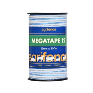 Agrifence Megatape Reinforced Tape 200m White