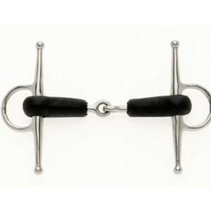 Lorina Rubber Mouth Full Cheek Jointed Snaffle