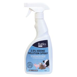 Battles 2.5% Iodine Spray 500ml