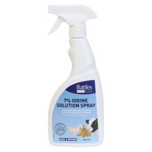 Battles 7% Strong Iodine Spray 500ml