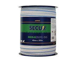 Agrifence Megatape Reinforced Tape 200m White