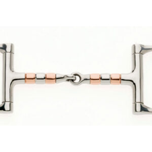 Lorina Copper Roller D Ring Snaffle