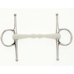 Lorina Flexi Full Cheek Mullen Mouth Eggbutt Snaffle - 5"