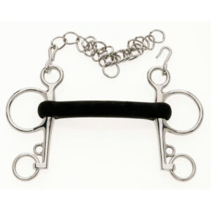 Lorina Hard Rubber Mullen Mouth Pelham - 5"