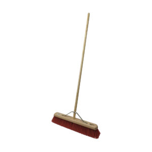 Hillbrush Platform Broom Head Filled Bahia Mixture - Complete Broom