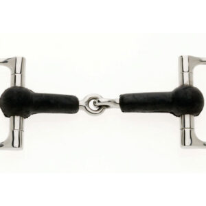 Lorina Rubber D Ring Snaffle