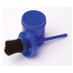 Lincoln Hoof Oil Brush With Container - Blue