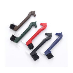 Lincoln Horse Head Hoof Pick With Brush