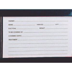 STUBBS Replacement Card