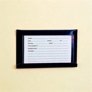 STUBBS Stud Card Holder - Black, Large