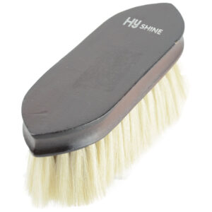 Hy Equestrian Deluxe Goat Hair Wooden Dandy Brush