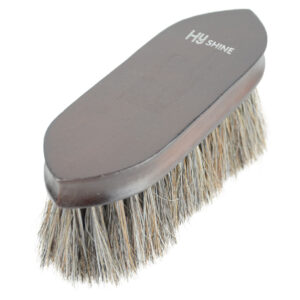 Hy Equestrian Deluxe Horse Hair Wooden Dandy Brush