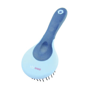 Hy Equestrian Pro Groom Mane & Tail Brush - Blue/Light Blue