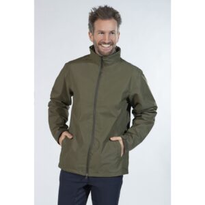 HKM Mens Waterproof Rain Jacket Rainy Days