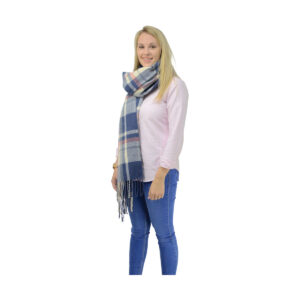 Hy Equestrian Ladies Supersoft Tartan Scarf