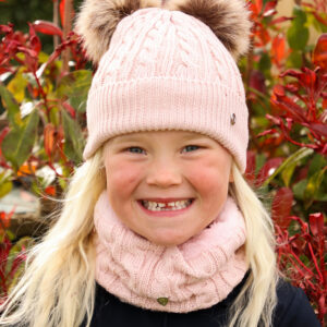 Hy Equestrian Morzine Children's Bobble Hat