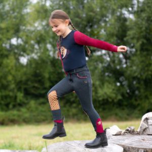Riding Star Collection Denim Jodhpurs by Little Rider