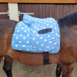 Supreme Products Ride on Dotty Fleece Saddle Cover