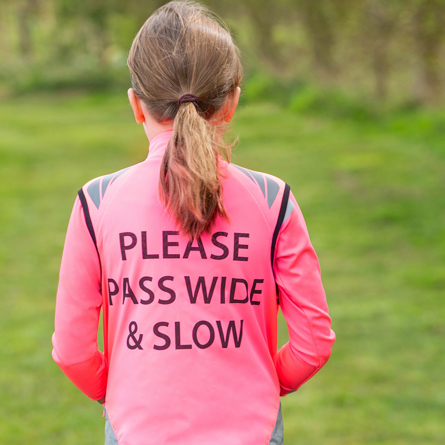 Reflector Gilet Pass Wide and Slow Children's by Hy Equestrian
