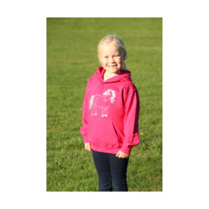 British Country Collection Twinkle Pony Glitter Hoodie