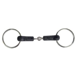 HKM Loose Ring Snaffle 18mm Rubber