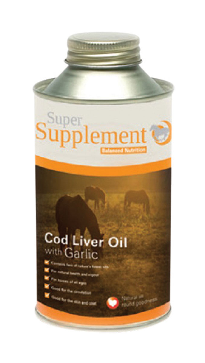 Super Supplement Cod Liver Oil with Garlic - Image 2