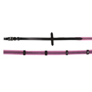 HKM Reins -Interwoven With Rubber- Colour