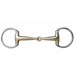 HKM Eggbutt Snaffle -Argentan-16mm