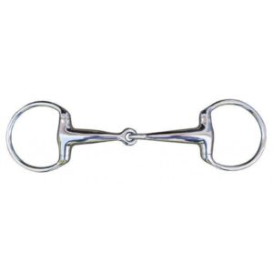 HKM Eggbutt Snaffle -Stainless Steel-16mm