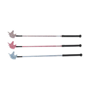 HySCHOOL Unicorn Riding Whip 65cm