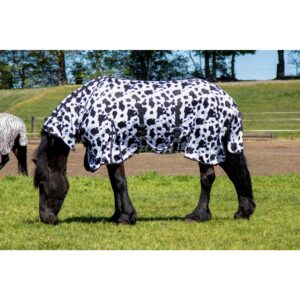 HKM Fly Rug with Neck -Cow